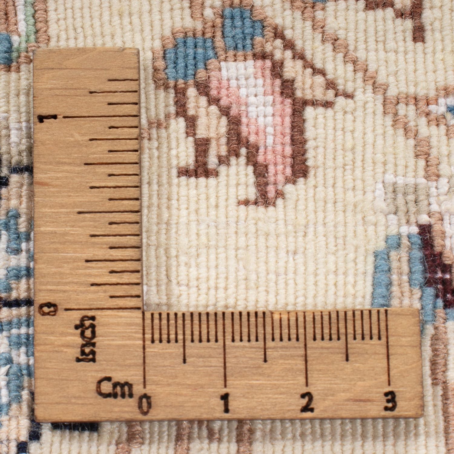Persisk tæppe - Nain - Premium - 205 x 150 cm - creme