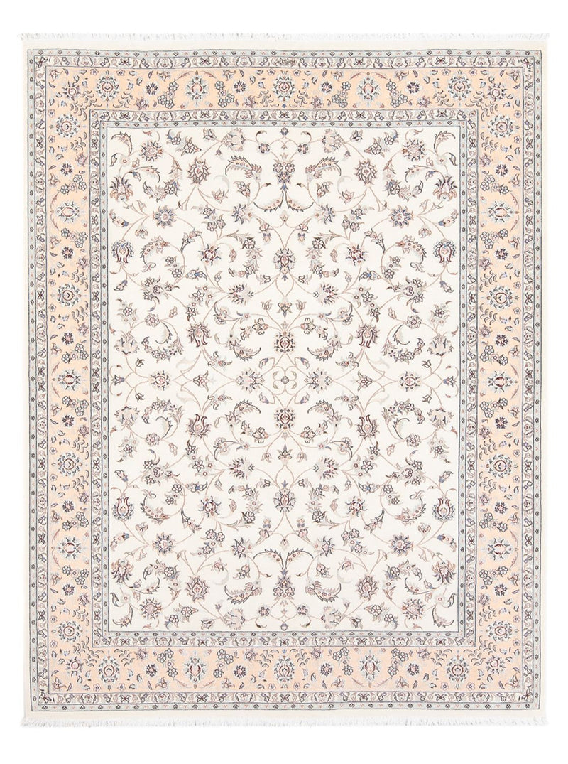 Persisk tæppe - Nain - Premium - 202 x 150 cm - creme