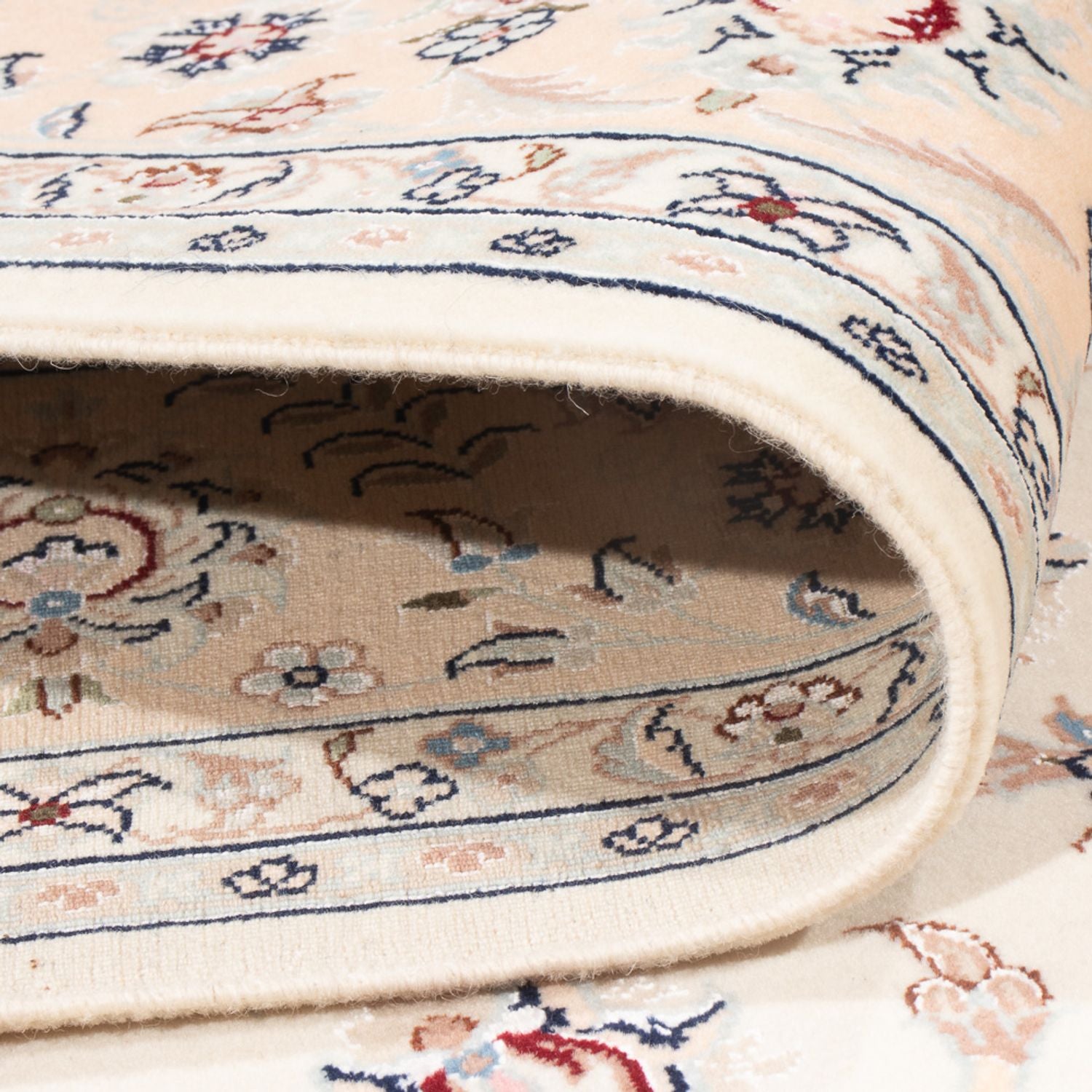 Persisk tæppe - Nain - Premium - 202 x 150 cm - creme