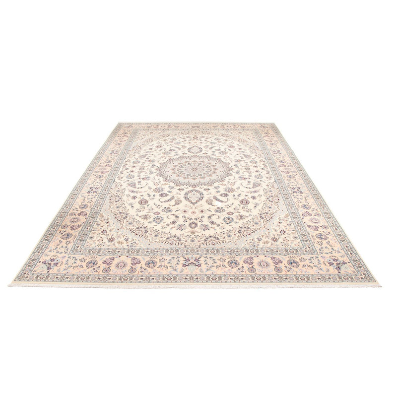 Persisk tæppe - Nain - Premium - 363 x 250 cm - creme