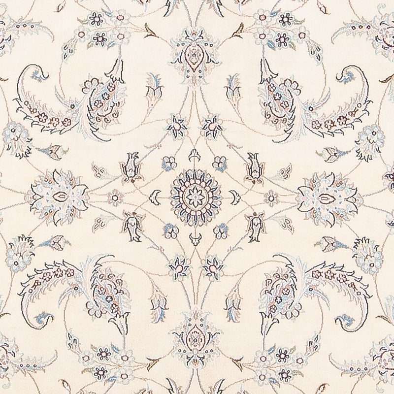Persisk tæppe - Nain - Premium - 241 x 170 cm - lys beige