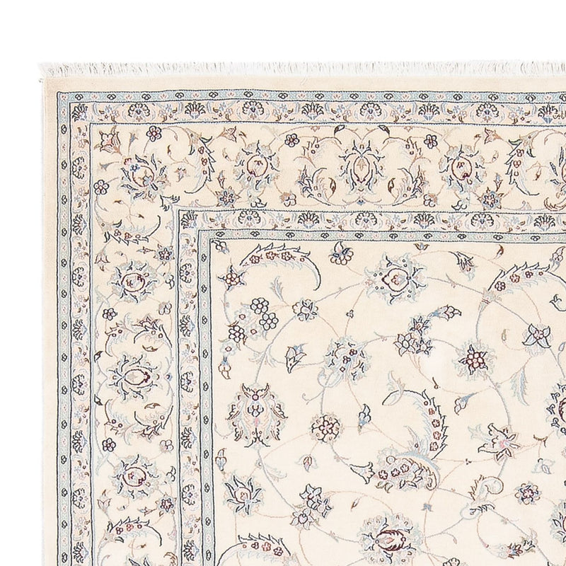 Persisk tæppe - Nain - Premium - 241 x 170 cm - lys beige