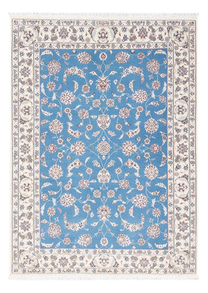 Persisk tæppe - Nain - Premium - 155 x 110 cm - blå