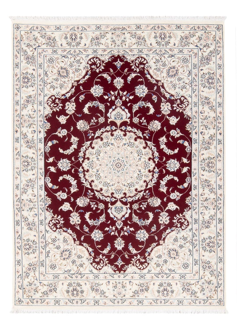 Persisk tæppe - Nain - Premium - 158 x 109 cm - rød
