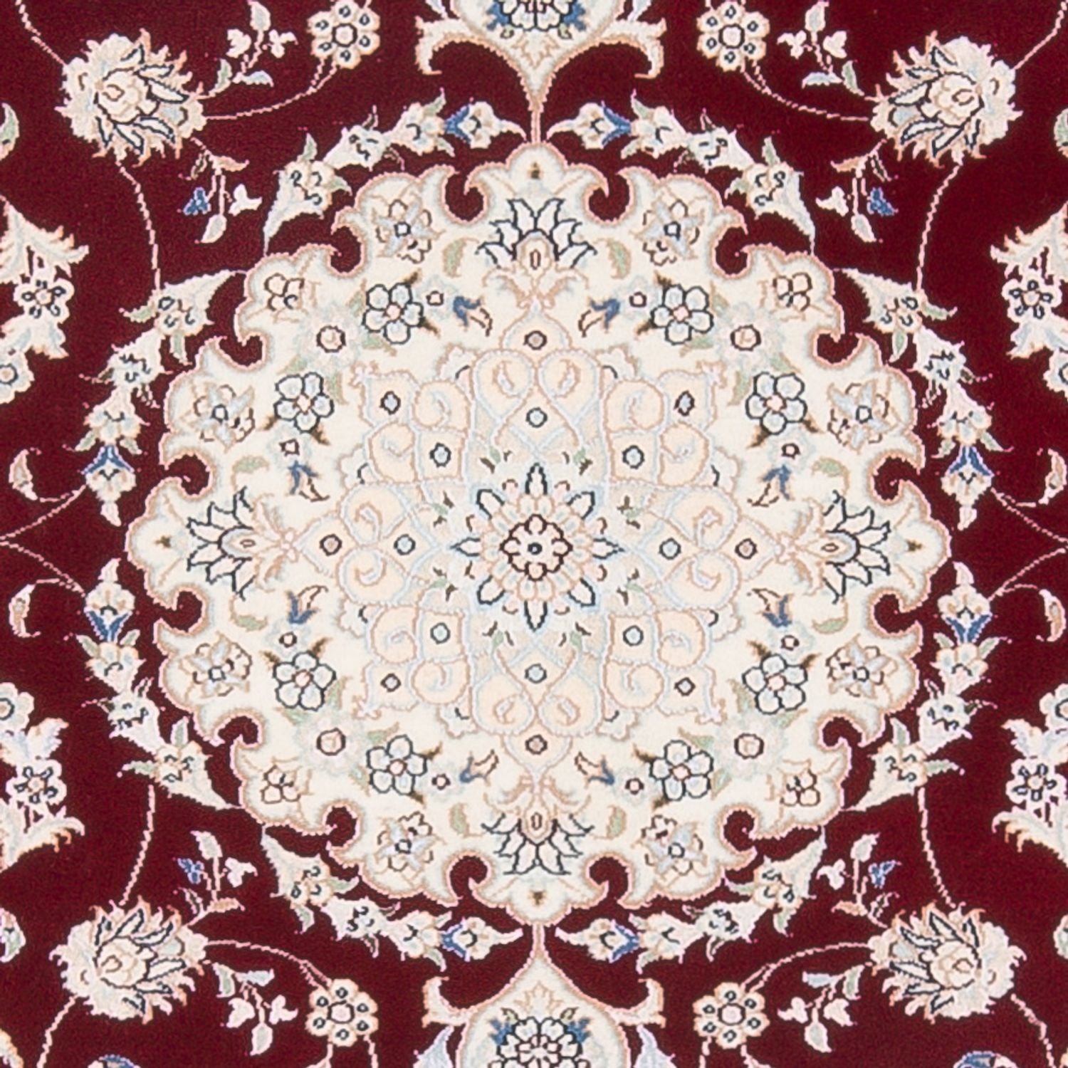 Persisk tæppe - Nain - Premium - 158 x 109 cm - rød