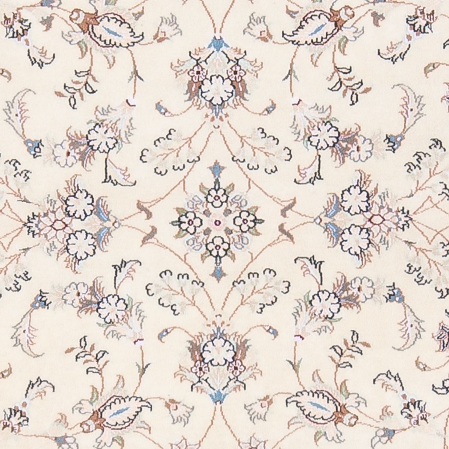 Persisk tæppe - Nain - Premium - 156 x 109 cm - creme