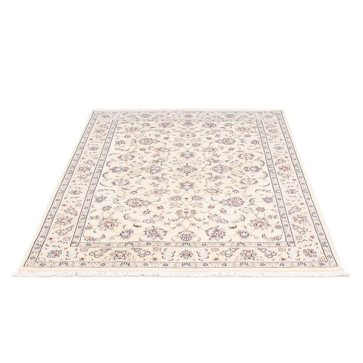 Persisk tæppe - Nain - Premium - 156 x 109 cm - creme