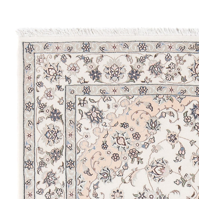 Persisk tæppe - Nain - Premium - 161 x 109 cm - creme