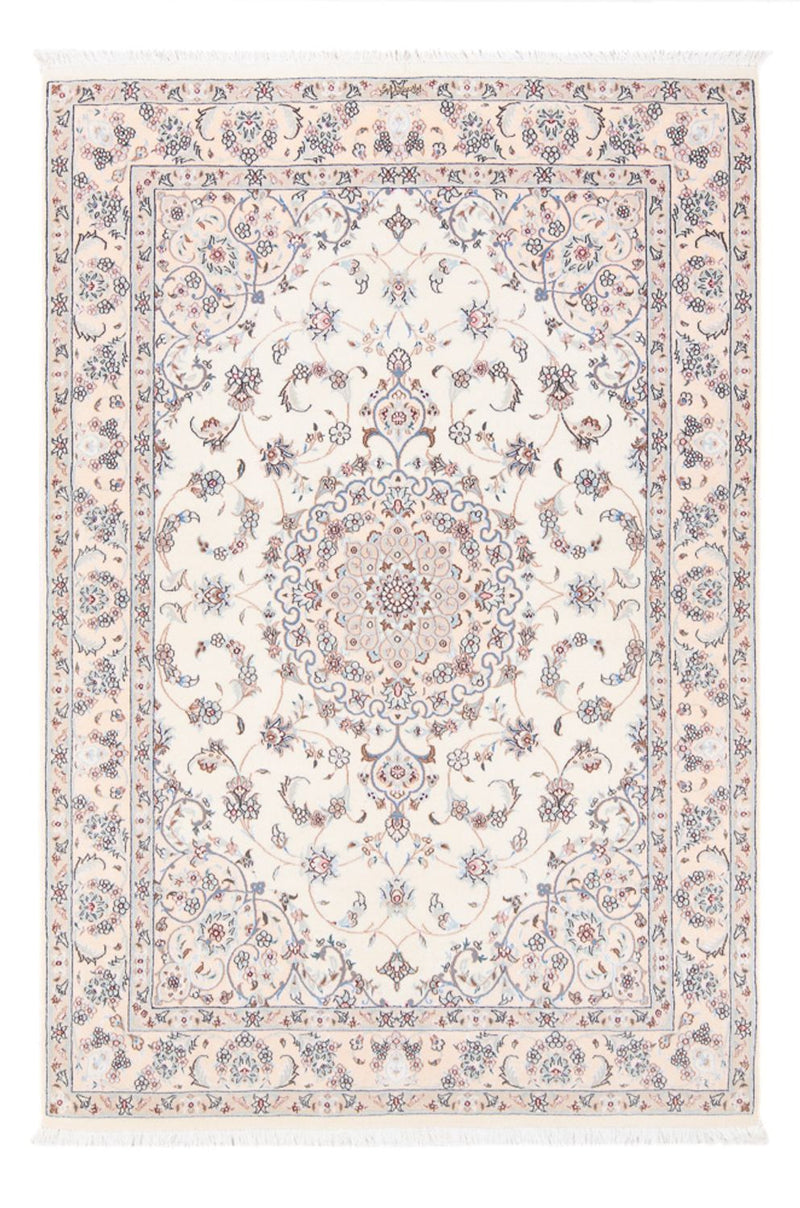 Persisk tæppe - Nain - Premium - 158 x 111 cm - creme