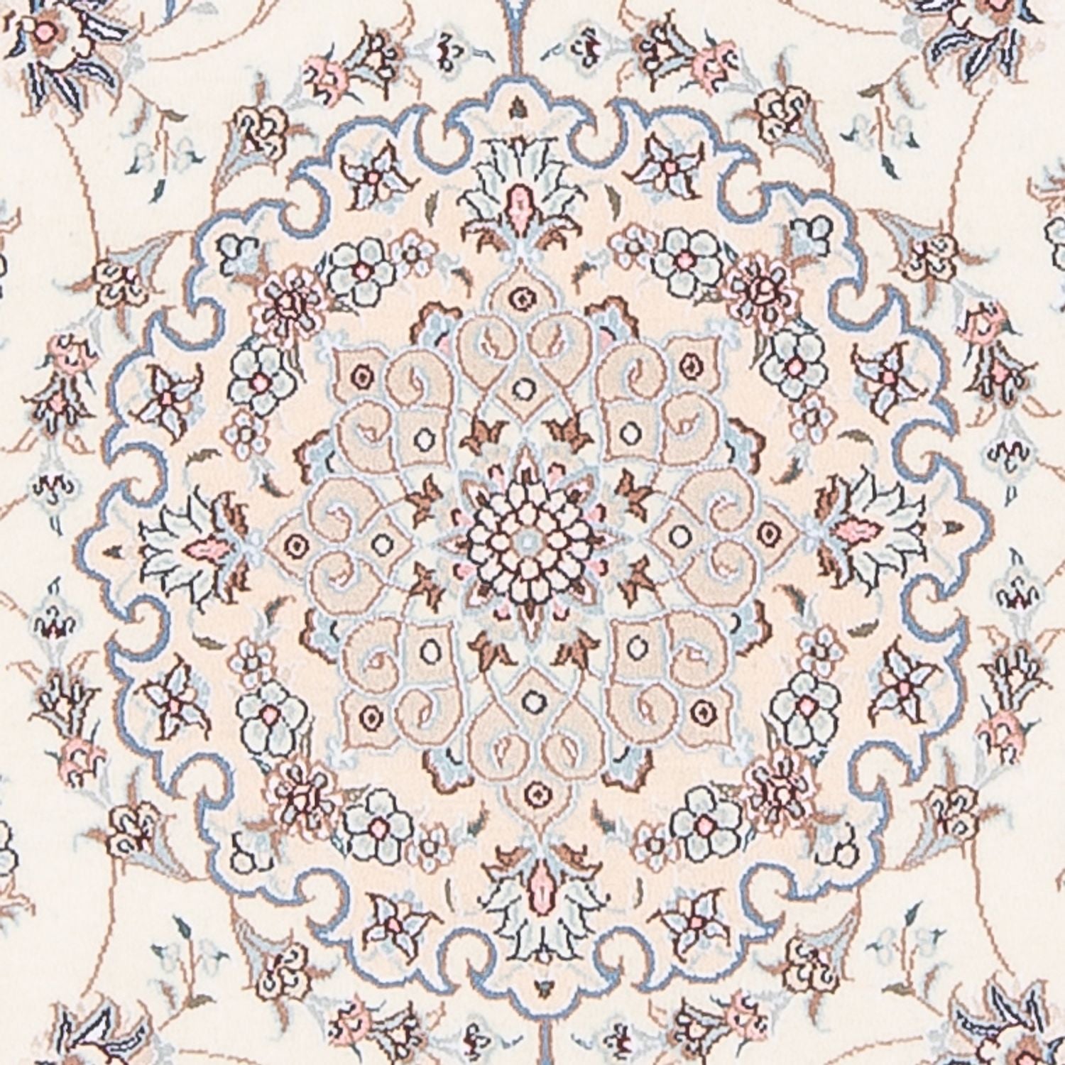 Persisk tæppe - Nain - Premium - 158 x 111 cm - creme