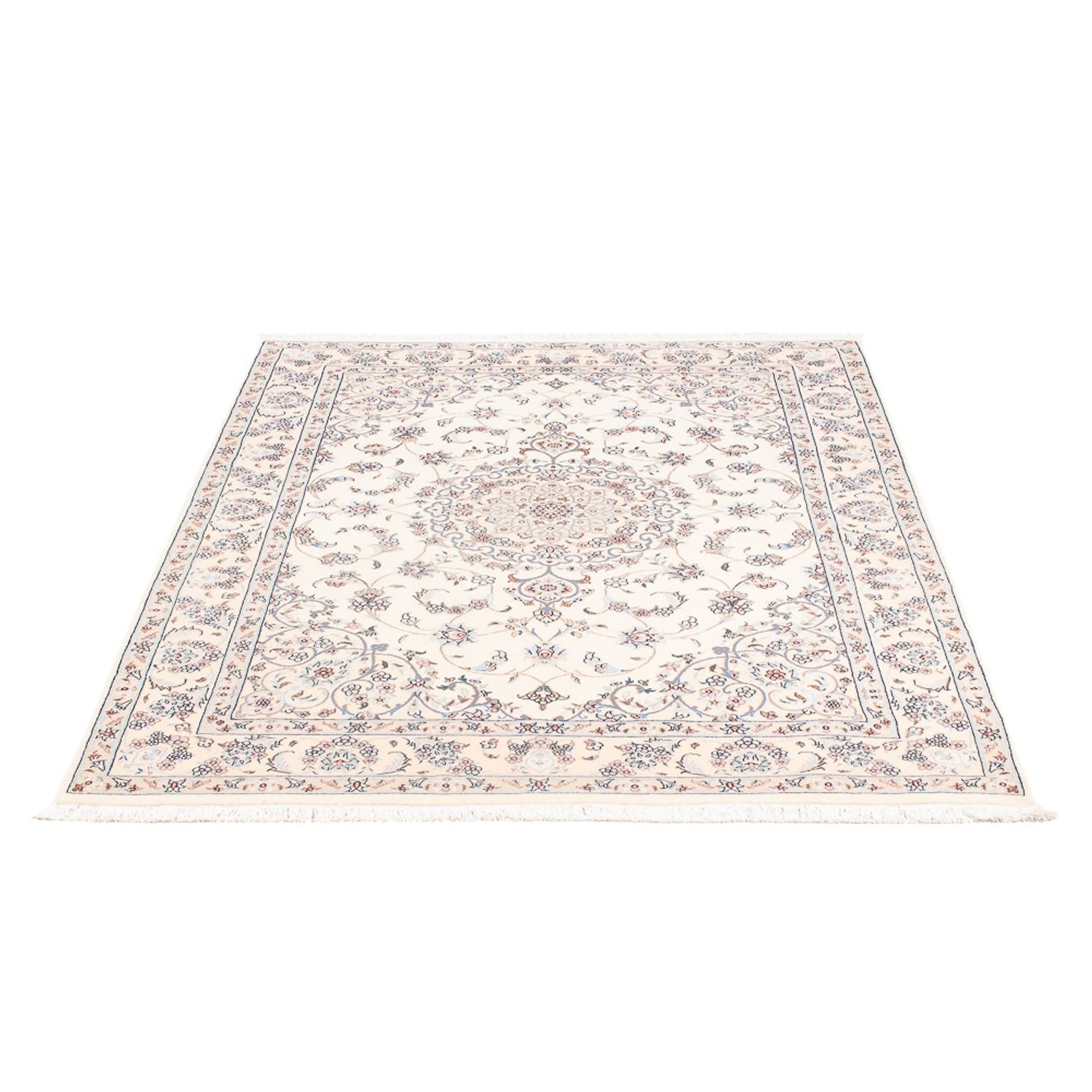 Persisk tæppe - Nain - Premium - 158 x 111 cm - creme
