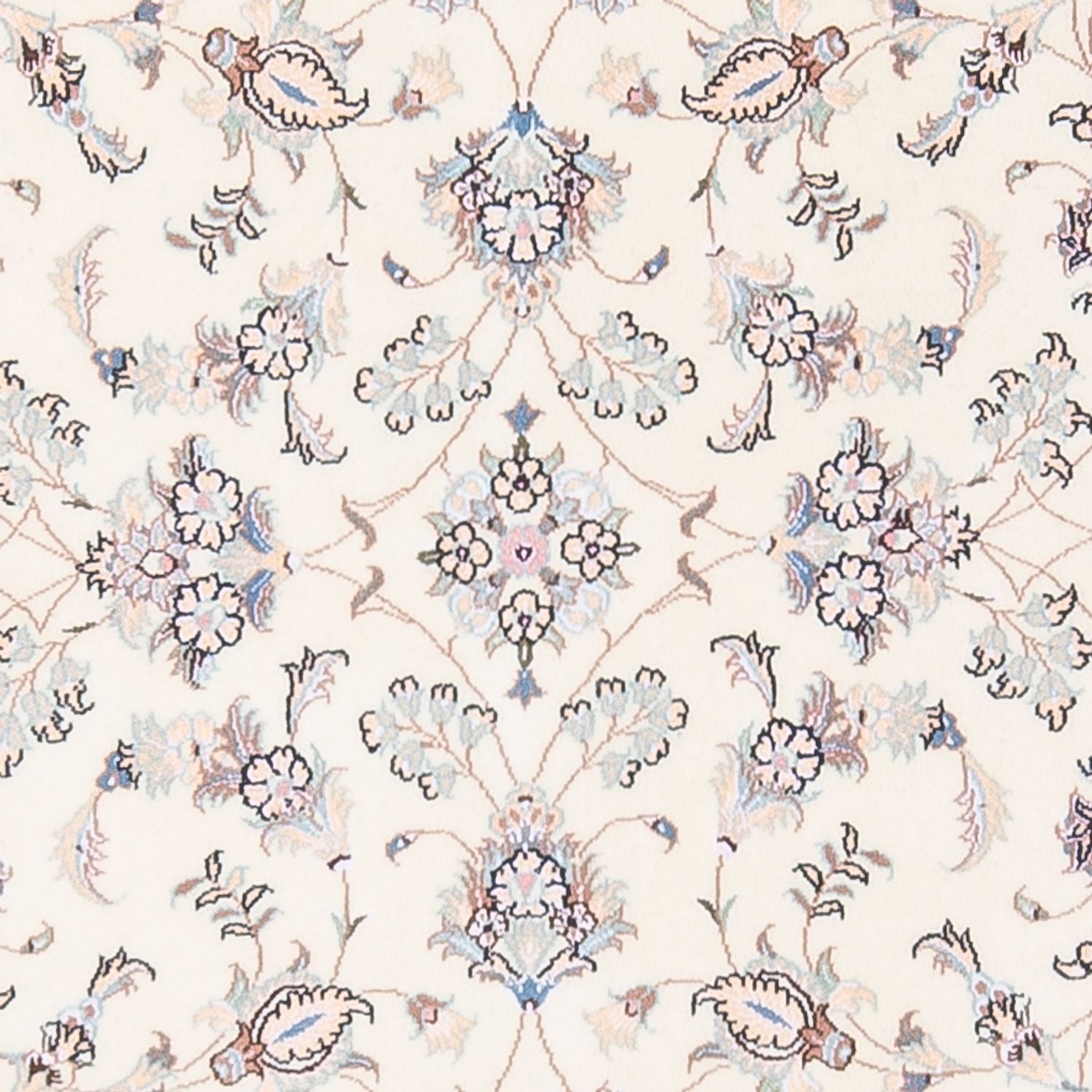 Persisk tæppe - Nain - Premium - 160 x 110 cm - creme