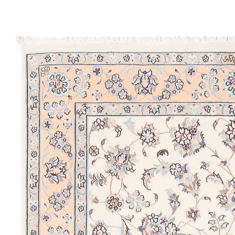 Persisk tæppe - Nain - Premium - 160 x 110 cm - creme