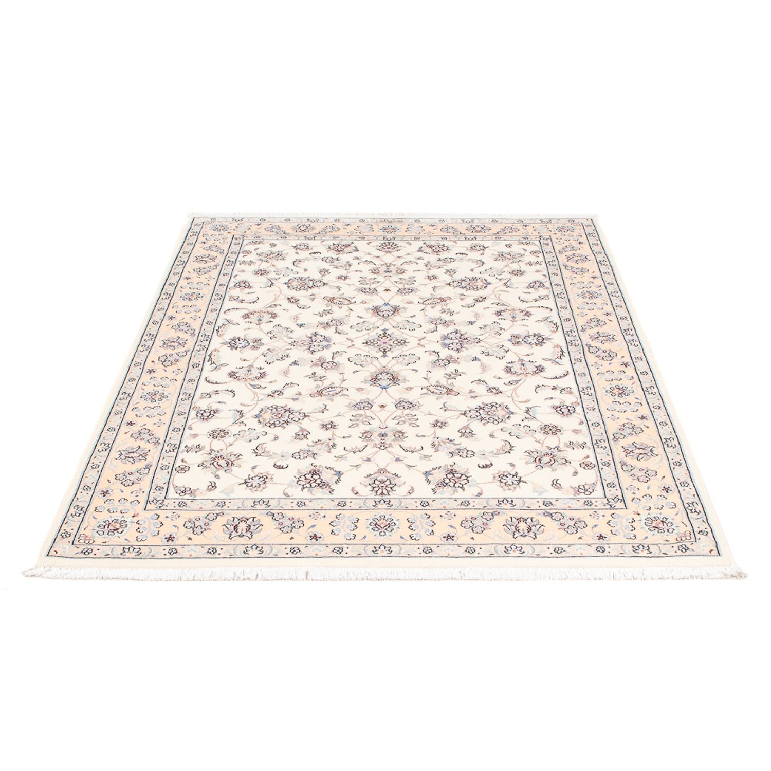 Persisk tæppe - Nain - Premium - 160 x 110 cm - creme