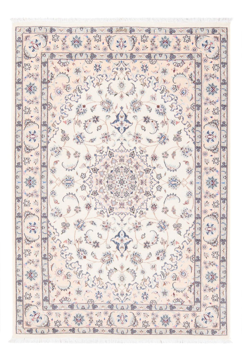 Persisk tæppe - Nain - Premium - 160 x 108 cm - creme