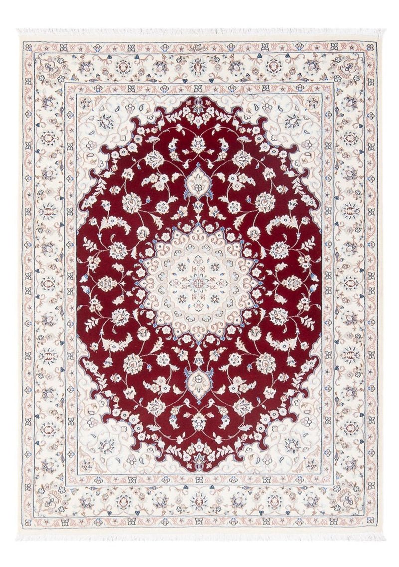 Persisk tæppe - Nain - Premium - 157 x 110 cm - rød