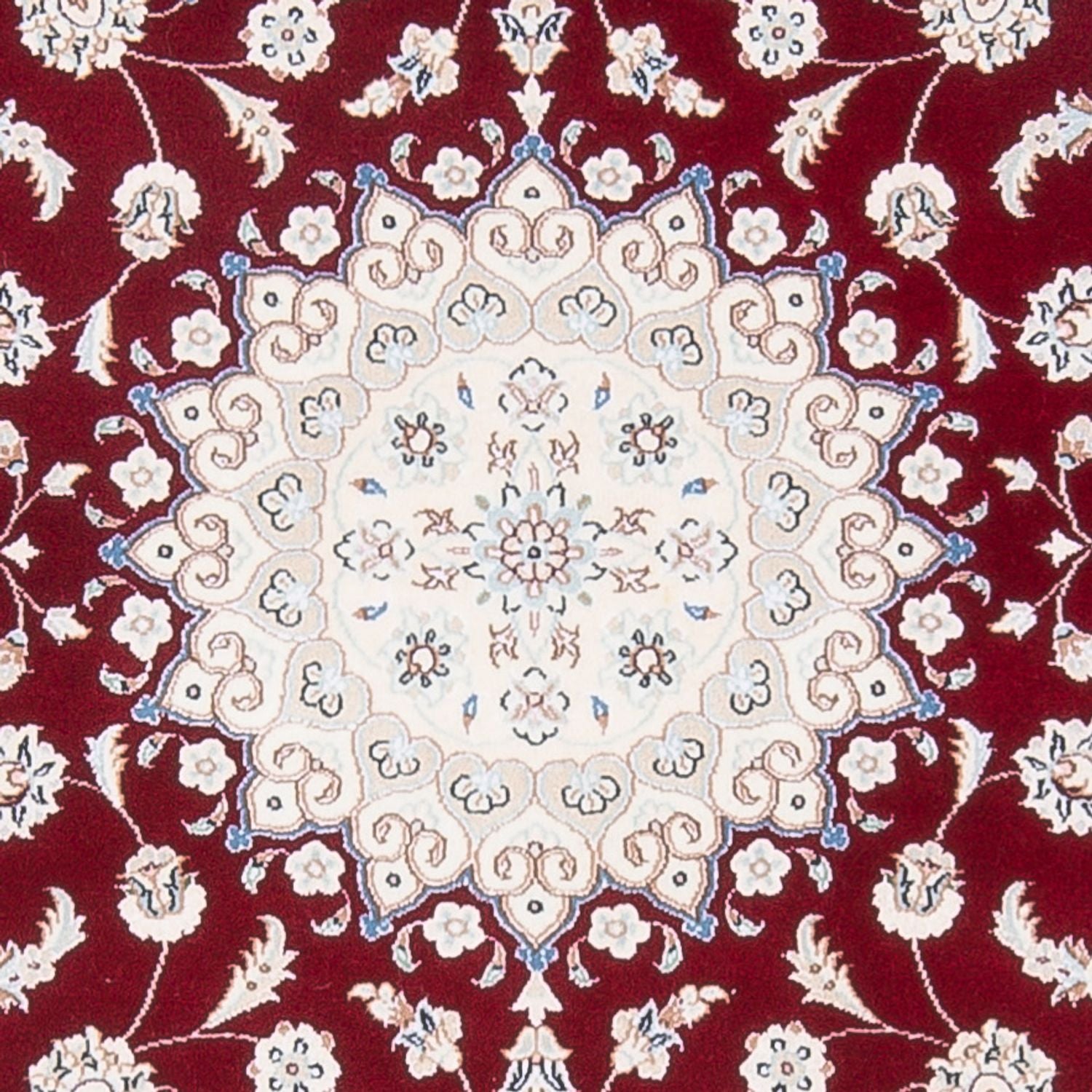 Persisk tæppe - Nain - Premium - 157 x 110 cm - rød