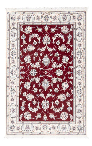 Persisk tæppe - Nain - Premium - 121 x 82 cm - rød