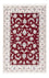 Persisk tæppe - Nain - Premium - 121 x 82 cm - rød