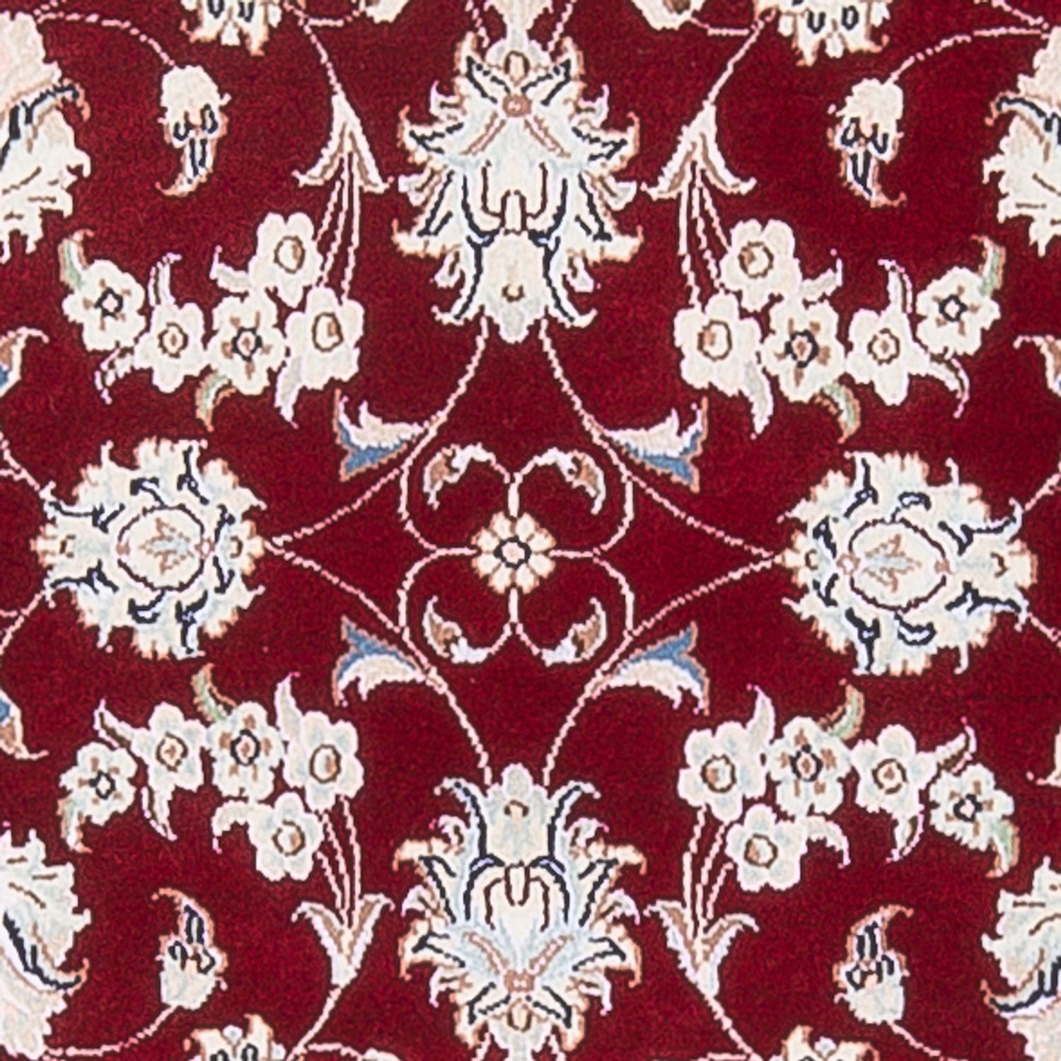 Persisk tæppe - Nain - Premium - 125 x 83 cm - rød