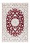 Persisk tæppe - Nain - Premium - 120 x 80 cm - rød