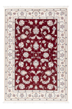 Persisk tæppe - Nain - Premium - 125 x 84 cm - rød
