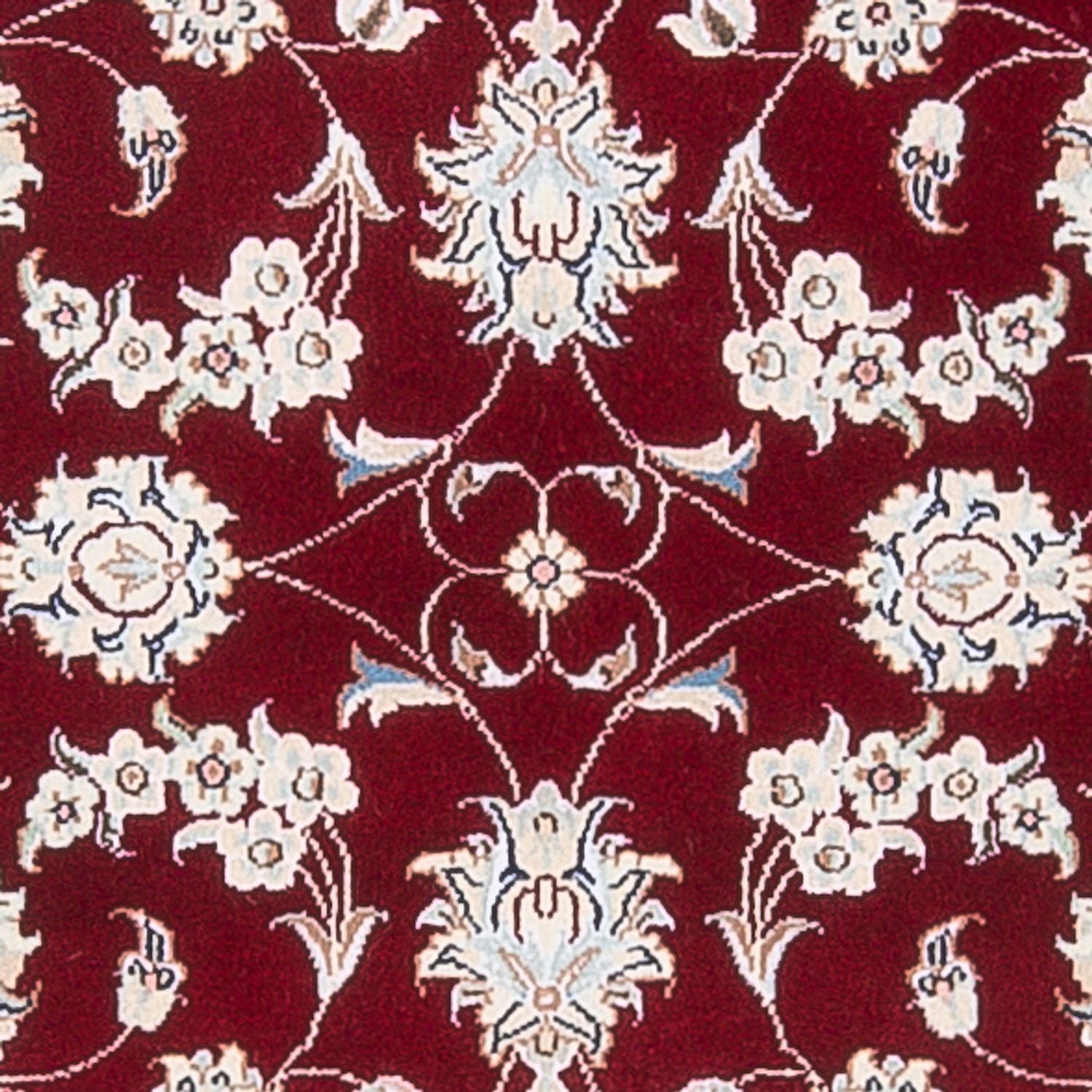 Persisk tæppe - Nain - Premium - 125 x 84 cm - rød