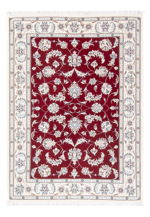 Persisk tæppe - Nain - Premium - 122 x 82 cm - rød