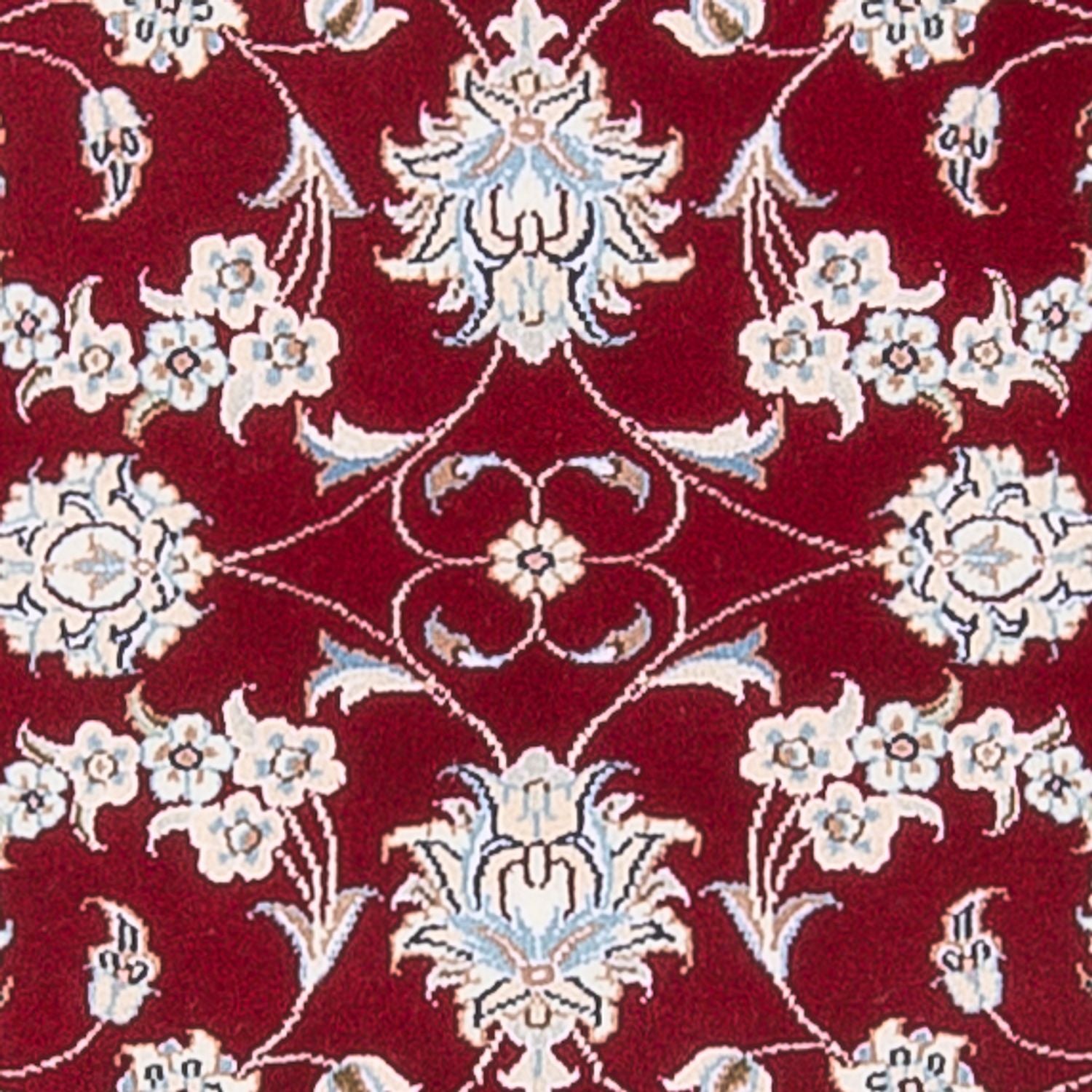 Persisk tæppe - Nain - Premium - 122 x 82 cm - rød