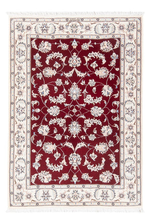 Persisk tæppe - Nain - Premium - 118 x 83 cm - rød