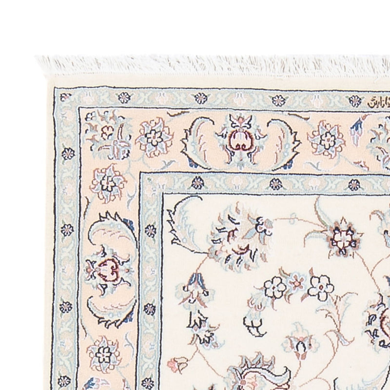 Persisk tæppe - Nain - Premium - 121 x 82 cm - creme