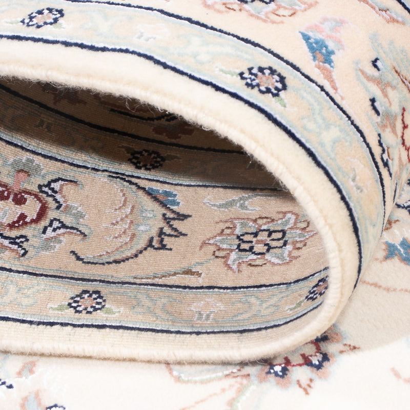 Persisk tæppe - Nain - Premium - 121 x 82 cm - creme
