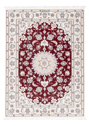 Persisk tæppe - Nain - Premium - 114 x 84 cm - rød