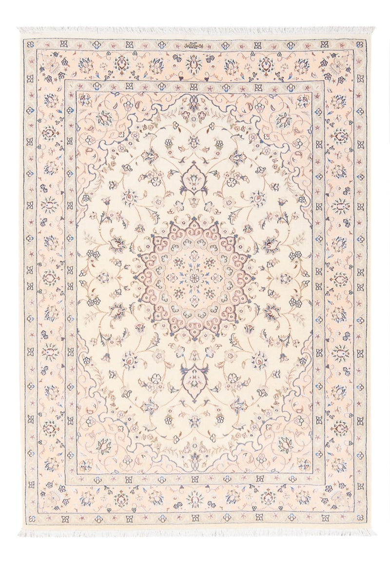 Persisk tæppe - Nain - Premium - 163 x 108 cm - creme