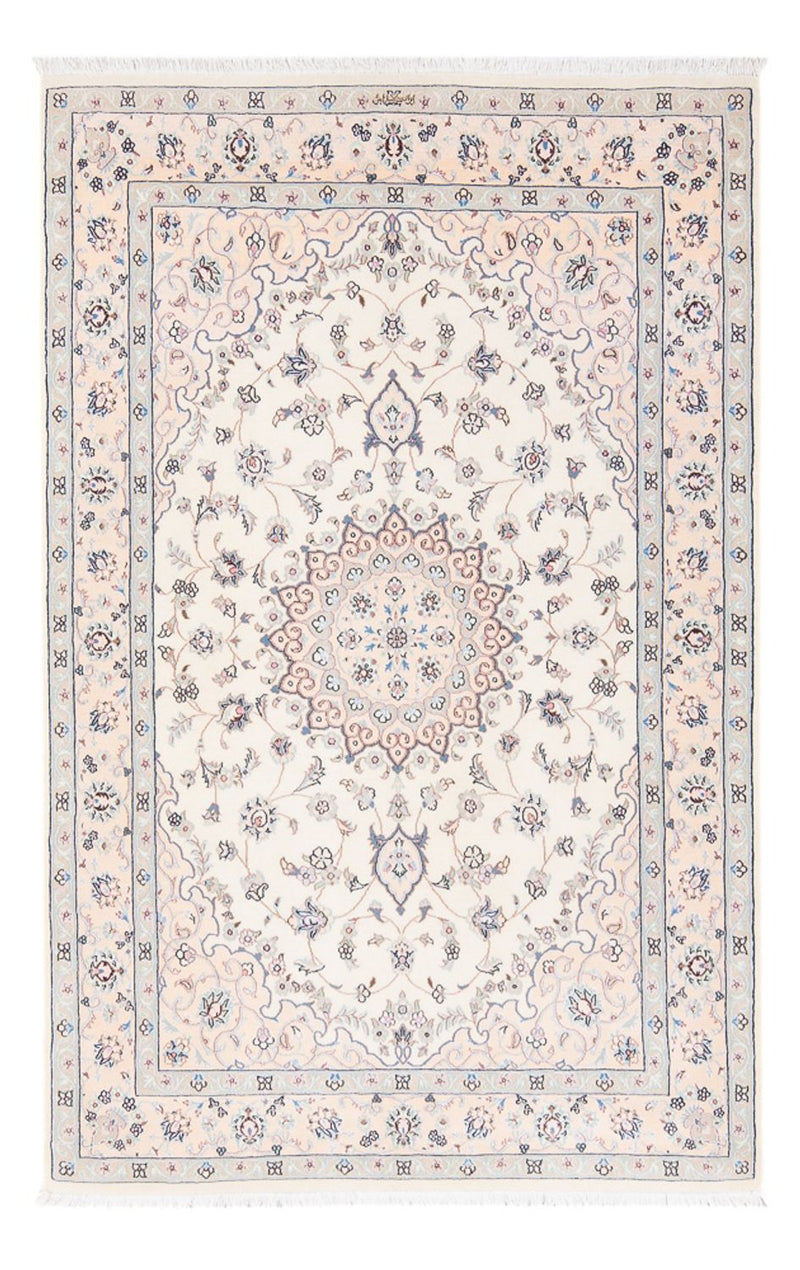 Persisk tæppe - Nain - Premium - 165 x 108 cm - creme