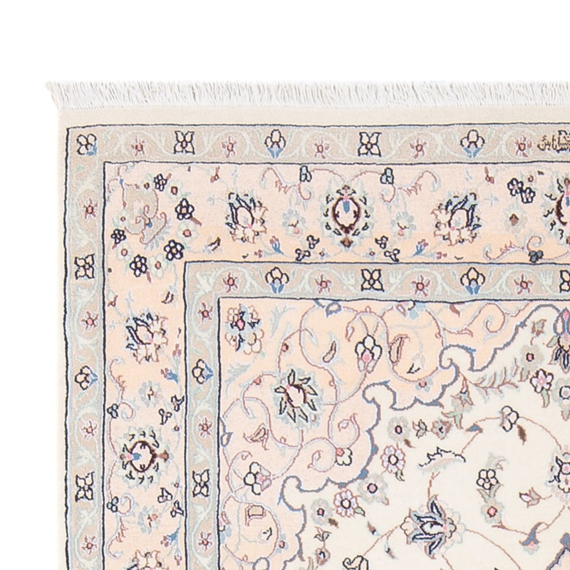 Persisk tæppe - Nain - Premium - 165 x 108 cm - creme