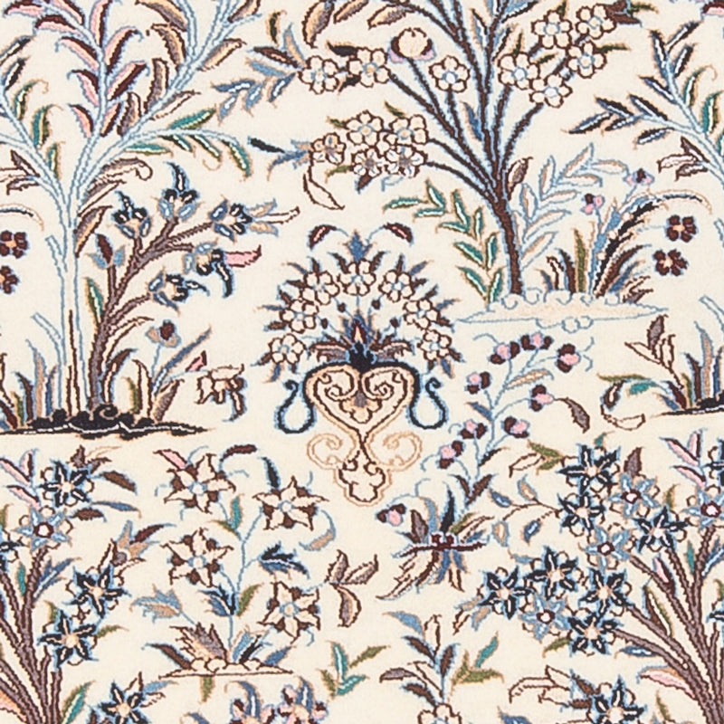 Persisk tæppe - Nain - Premium - 153 x 104 cm - creme