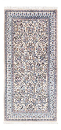 Persisk tæppe - Nain - Premium - 145 x 71 cm - mørk beige
