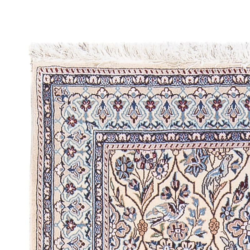 Persisk tæppe - Nain - Premium - 145 x 71 cm - mørk beige