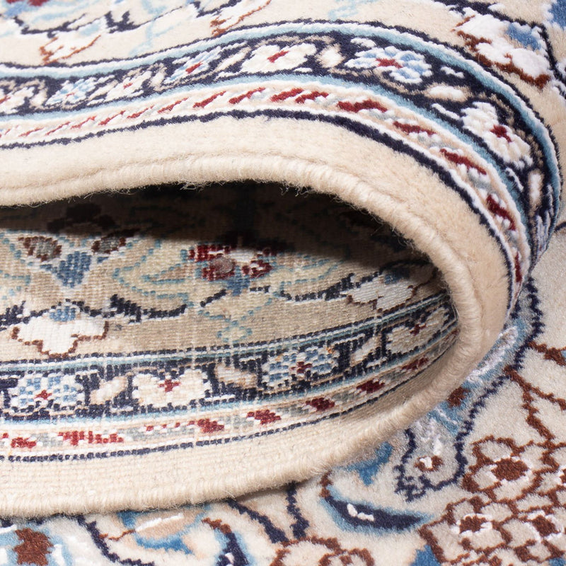 Persisk tæppe - Nain - Premium - 145 x 71 cm - mørk beige