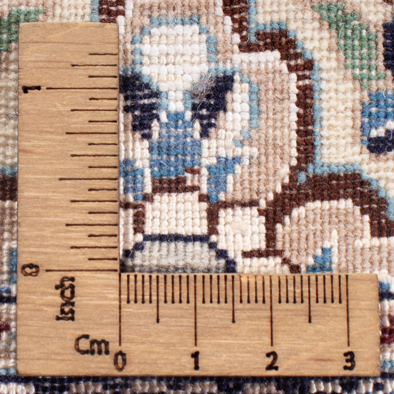 Persisk tæppe - Nain - Premium - 145 x 71 cm - mørk beige