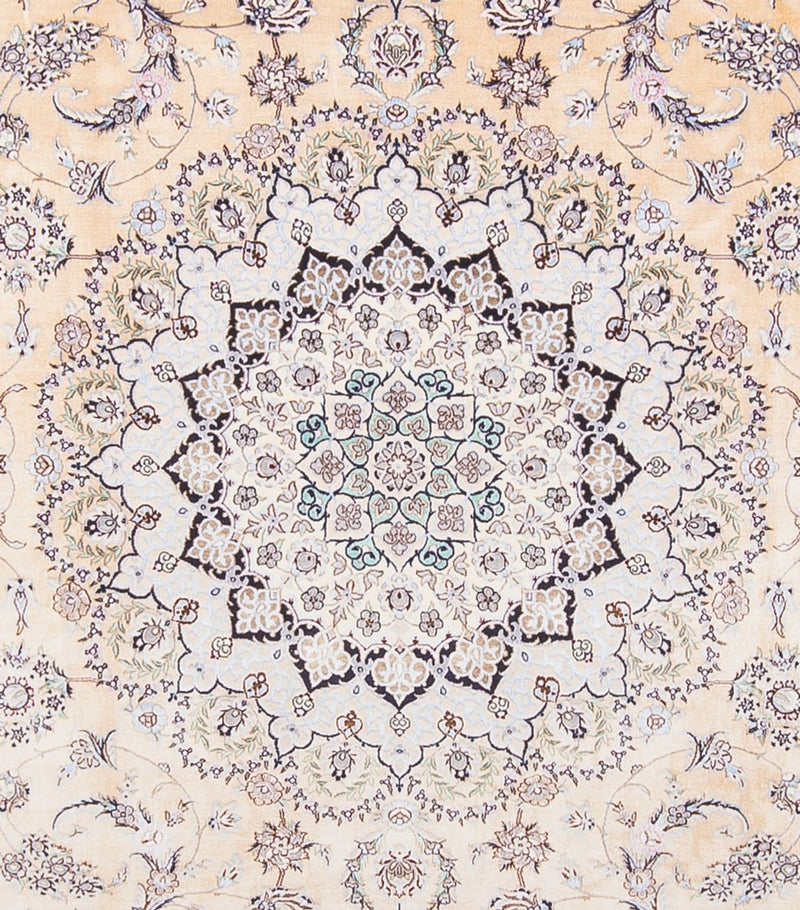 Persisk tæppe - Nain - Premium - 361 x 252 cm - laks