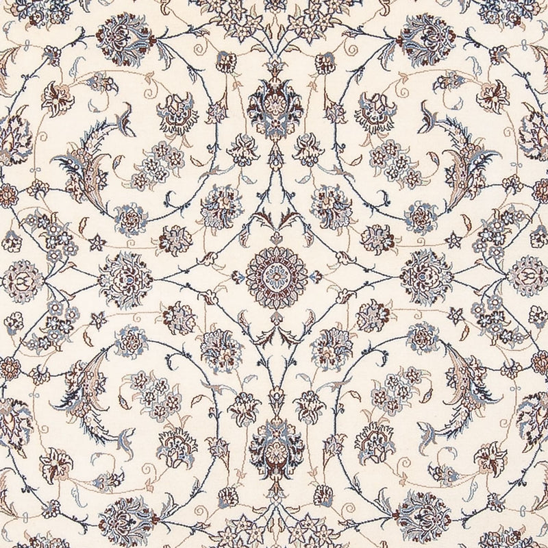 Persisk tæppe - Nain - 295 x 202 cm - creme