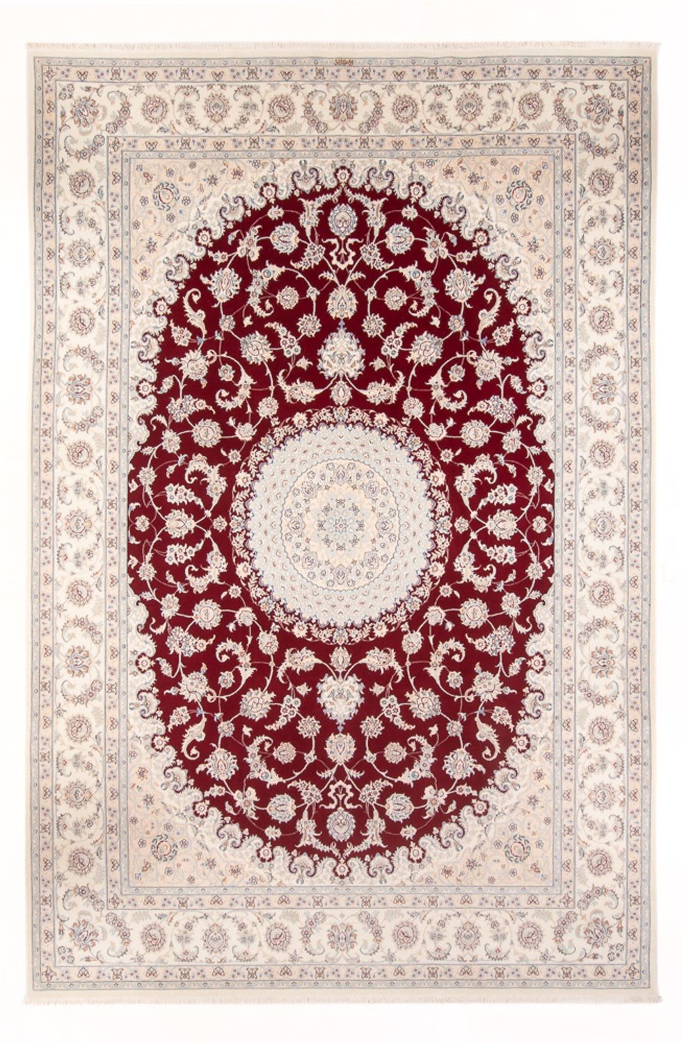 Persisk tæppe - Nain - 347 x 247 cm - rød