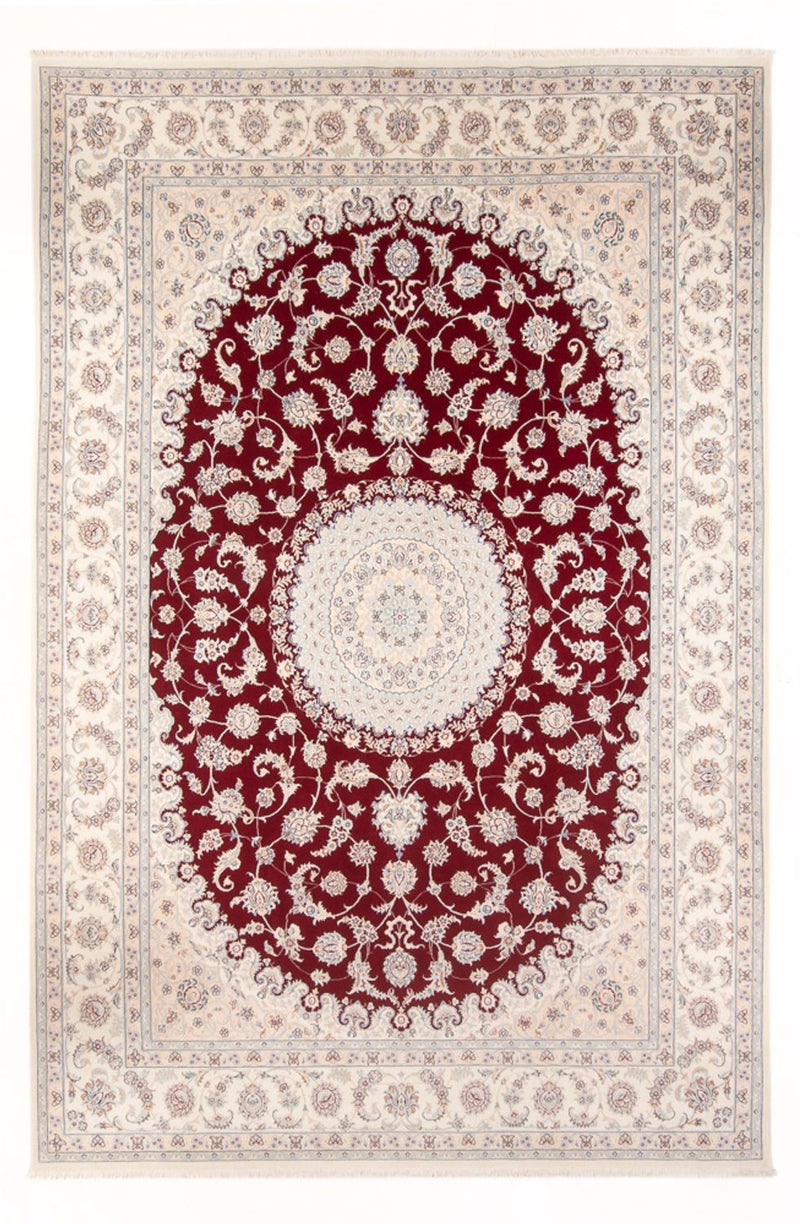 Persisk tæppe - Nain - 347 x 247 cm - rød