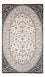 Persisk tæppe - Nain - 315 x 198 cm - creme