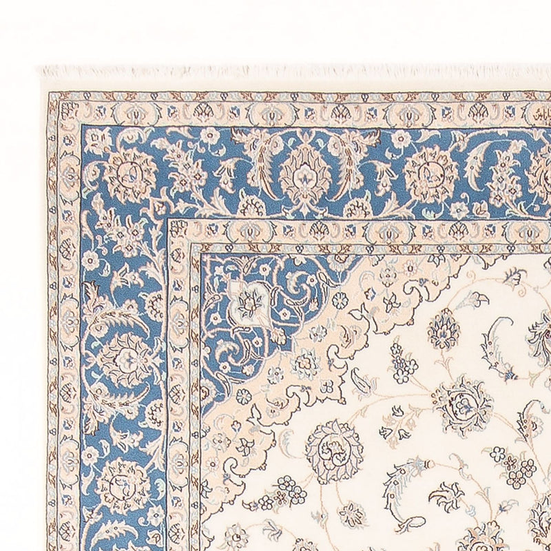 Persisk tæppe - Nain - Premium - 298 x 200 cm - creme