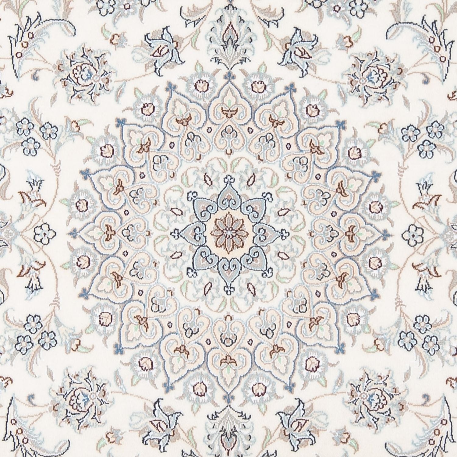 Persisk tæppe - Nain - Premium - 204 x 150 cm - creme