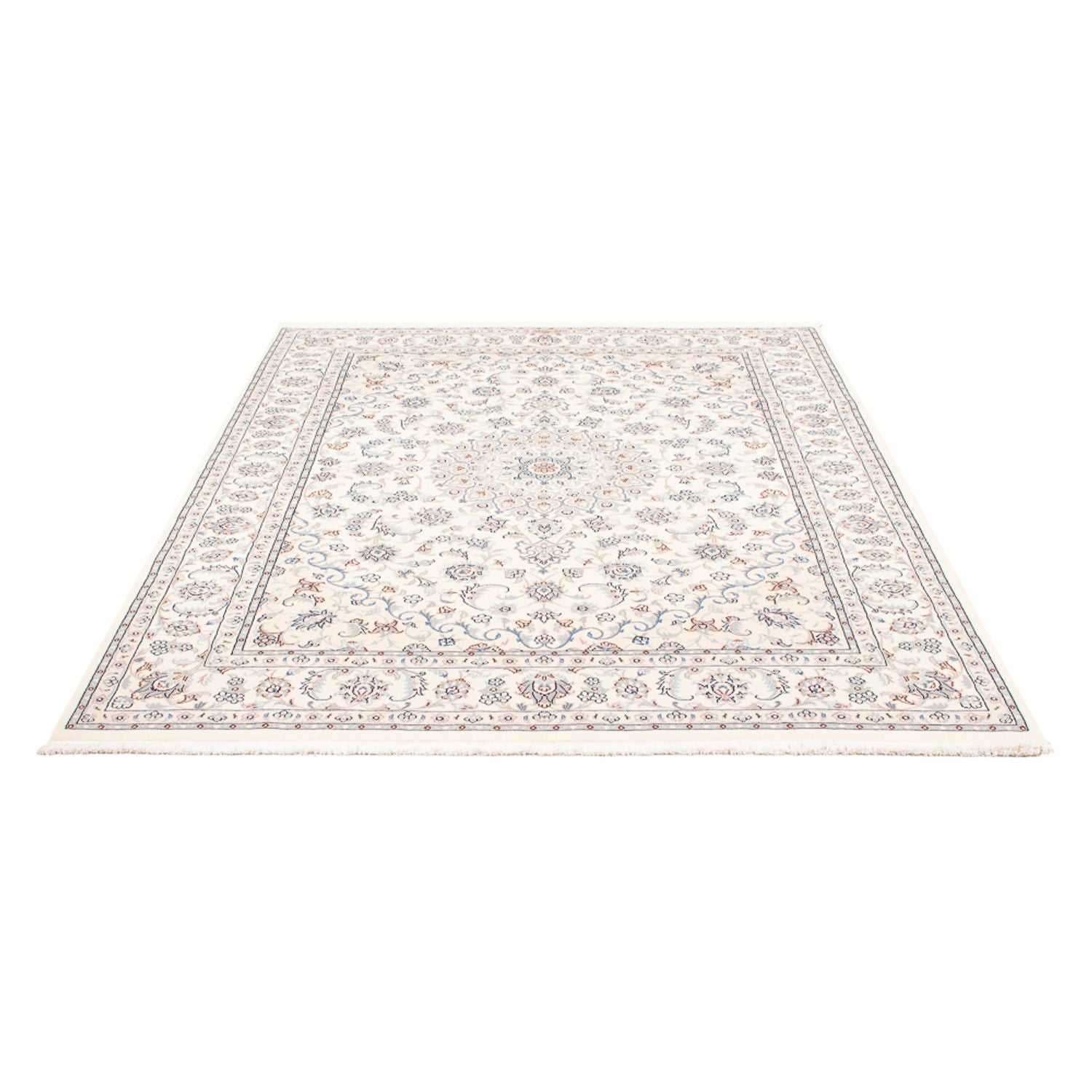 Persisk tæppe - Nain - Premium - 204 x 150 cm - creme