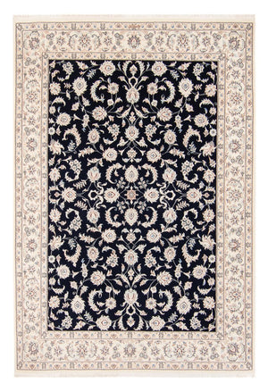 Persisk tæppe - Nain - 235 x 172 cm - mørkeblå